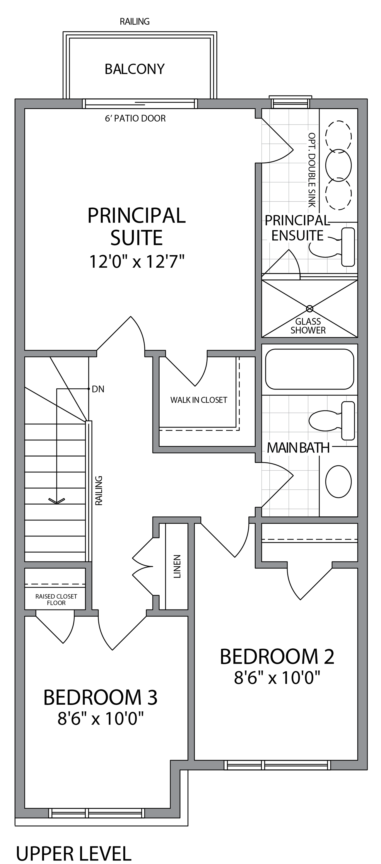 Upper Level Floorplan