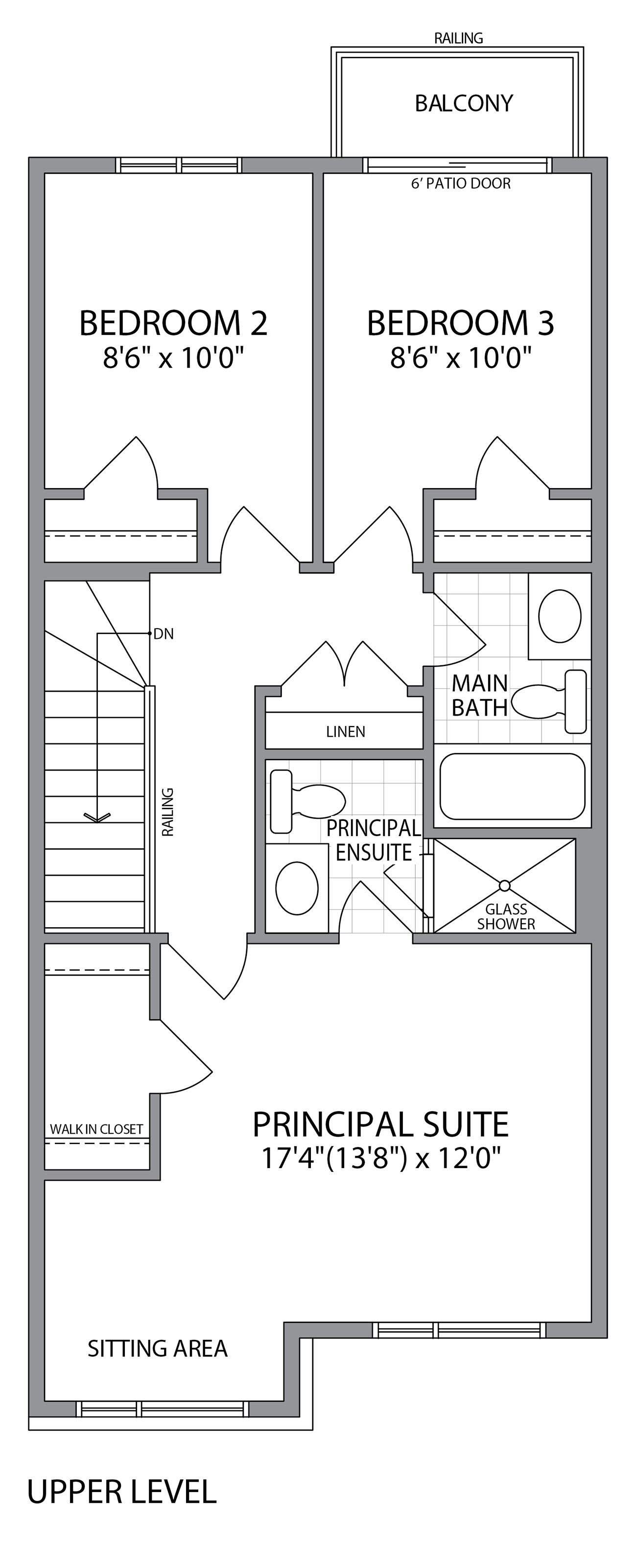 Upper Level Floorplan
