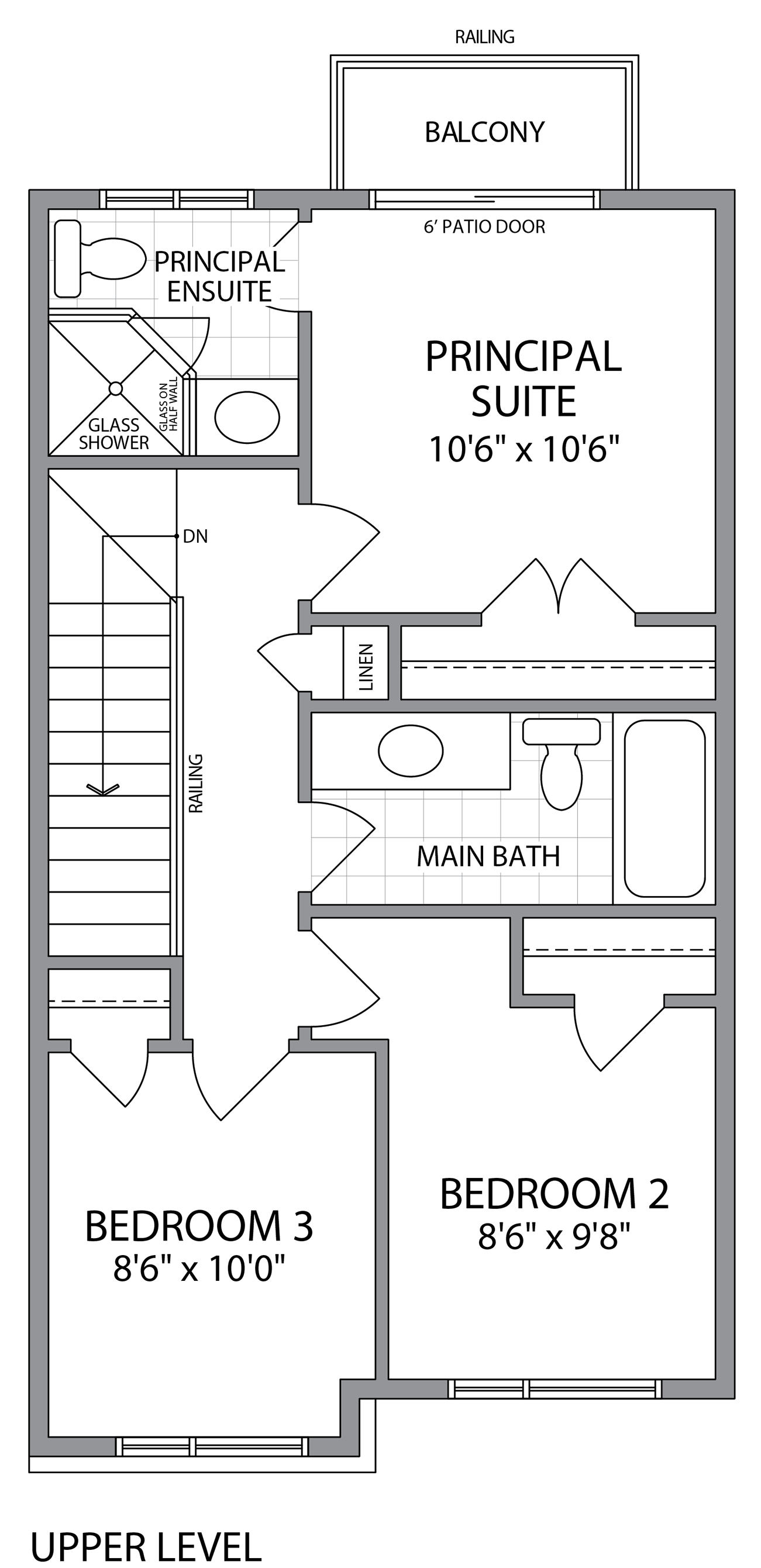 Upper Level Floorplan